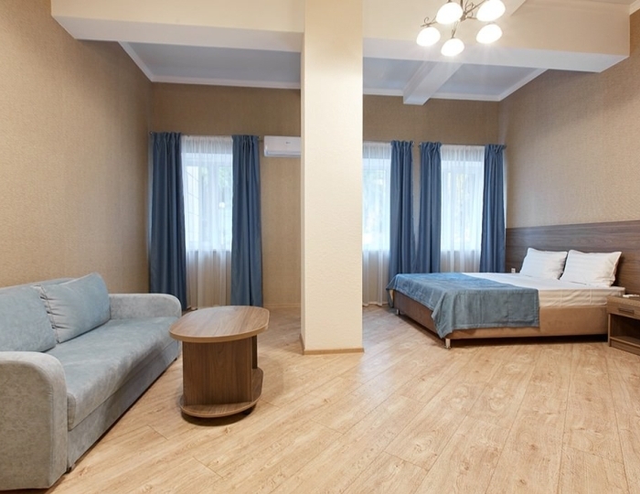 1-мест.(разм. в 2-мест.) люкс без балк. - Отель Old Gagra / Олд Гагра